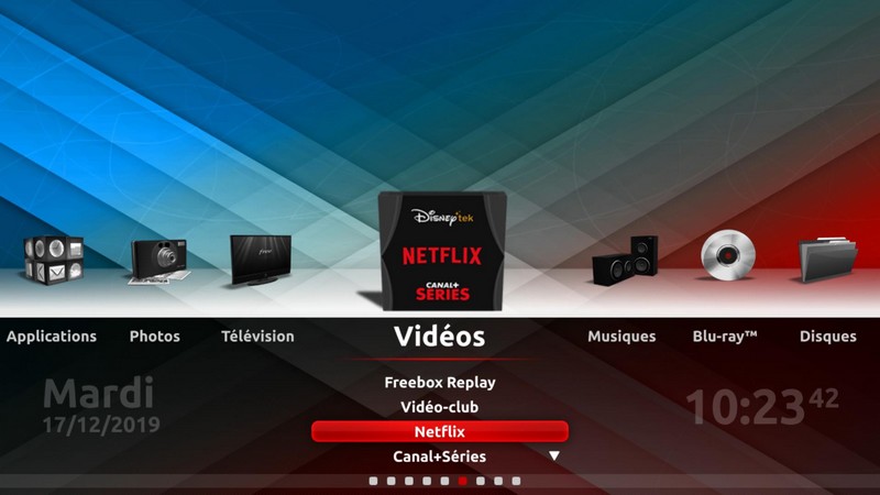Découvrez l'interface Netflix sur Freebox Révolution